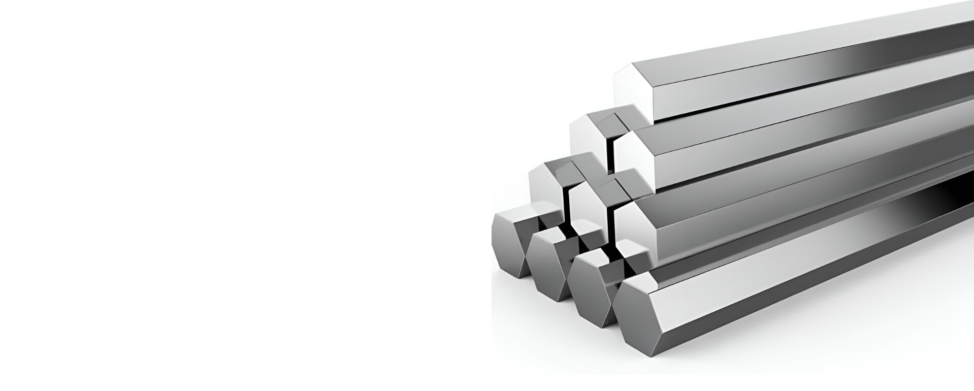 Stainless<br> Steel Bright <br>Hex Bar